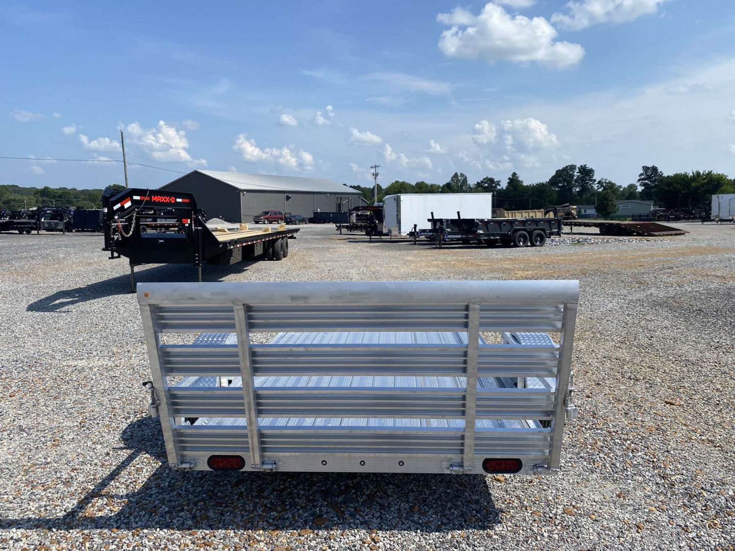 New 2025 Cherokee 76"X10' Aluminum Utility Trailer