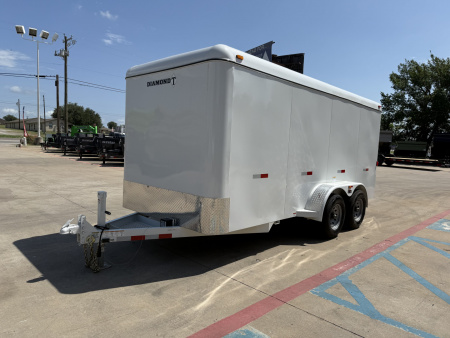 New 2025 Diamond T All Steel 7x16-104 Cargo / Enclosed Trailer