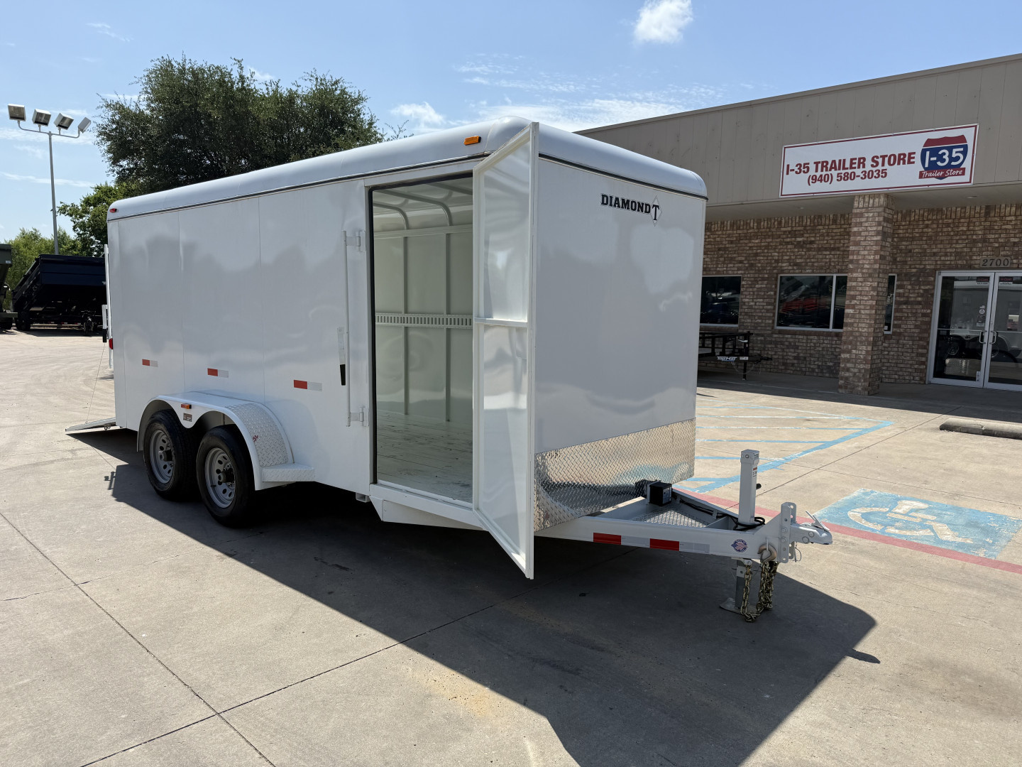 New 2025 Diamond T All Steel 7x16-104 Cargo / Enclosed Trailer