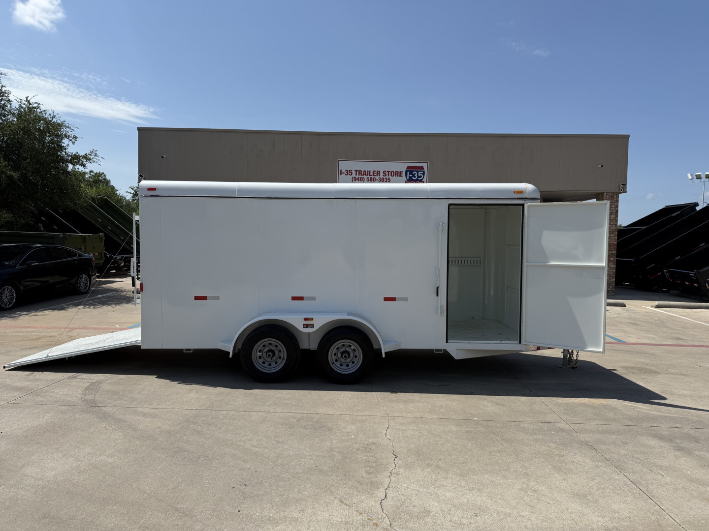 New 2025 Diamond T All Steel 7x16-104 Cargo / Enclosed Trailer