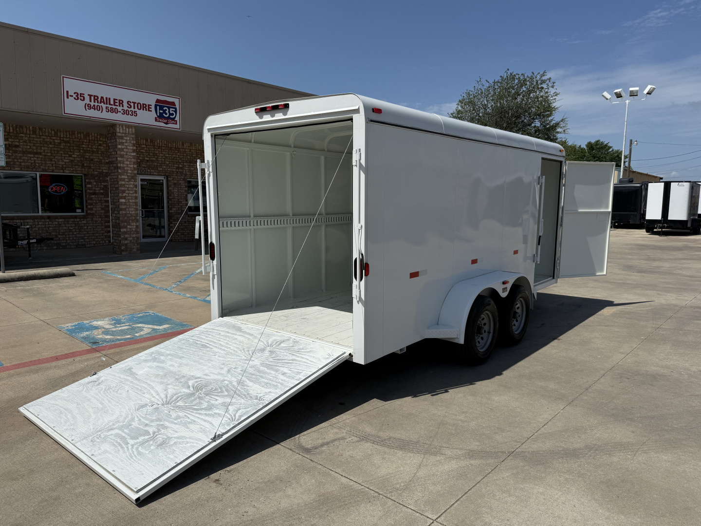 New 2025 Diamond T All Steel 7x16-104 Cargo / Enclosed Trailer