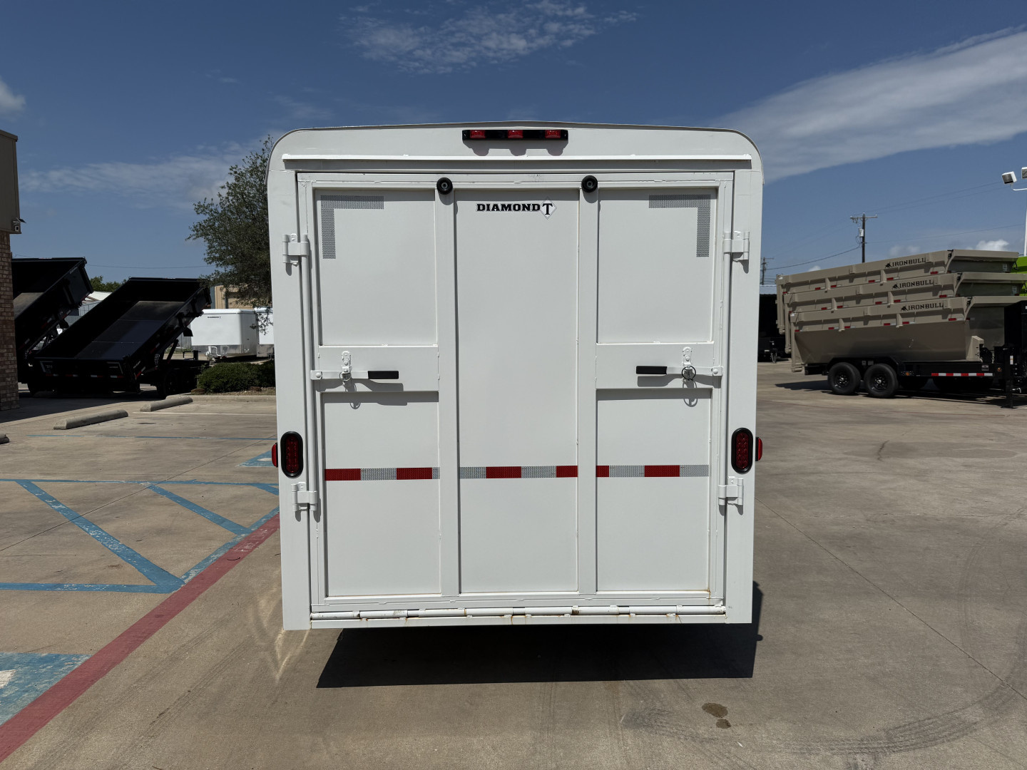 New 2025 Diamond T All Steel 7x16-104 Cargo / Enclosed Trailer