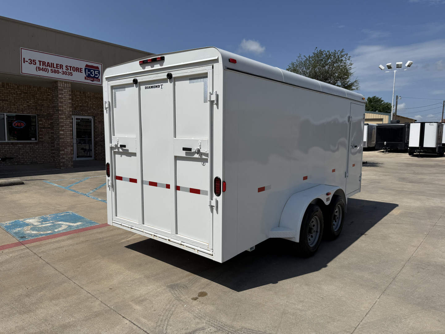 New 2025 Diamond T All Steel 7x16-104 Cargo / Enclosed Trailer