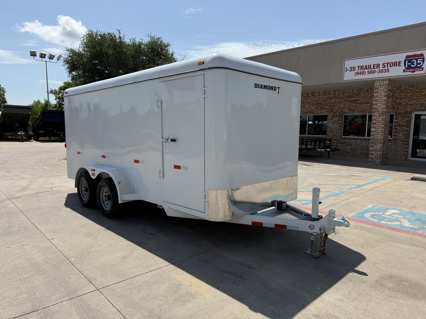 New 2025 Diamond T All Steel 7x16-104 Cargo / Enclosed Trailer