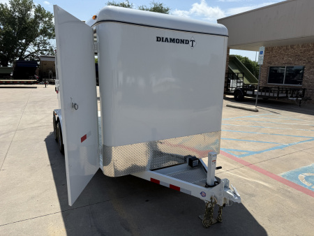 New 2025 Diamond T All Steel 7x16-104 Cargo / Enclosed Trailer