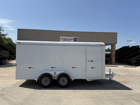 New 2025 Diamond T All Steel 7x16-104 Cargo / Enclosed Trailer