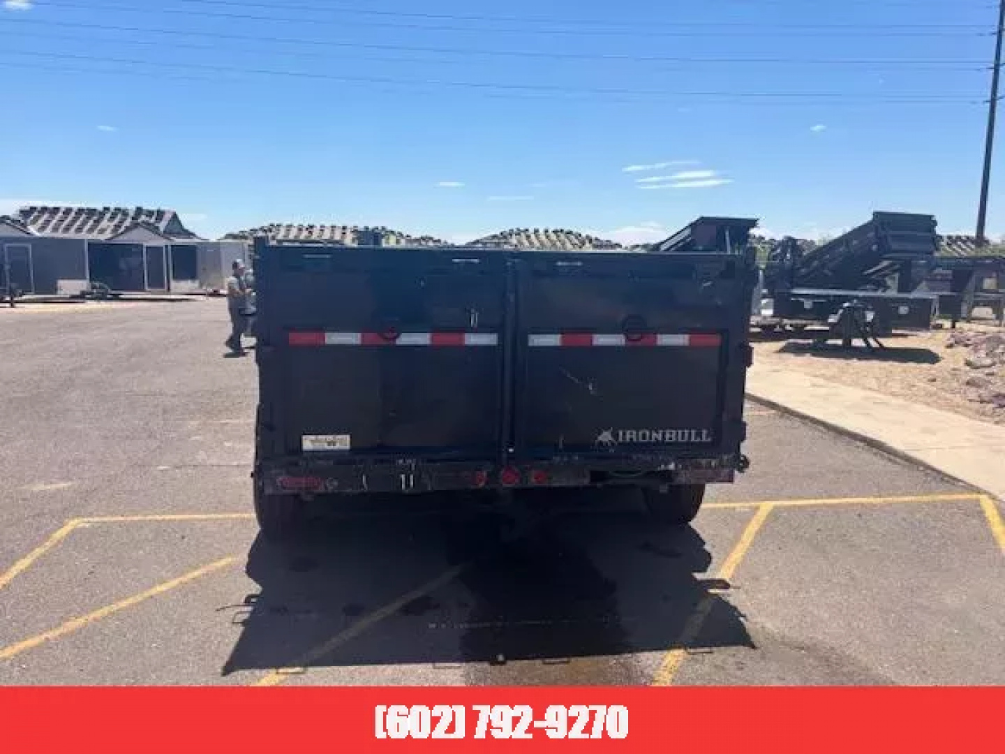 Used 2023 Iron Bull 14x83 IronBull, Tandem Axle, 15K GVWR, 36" Sides Other Trailer