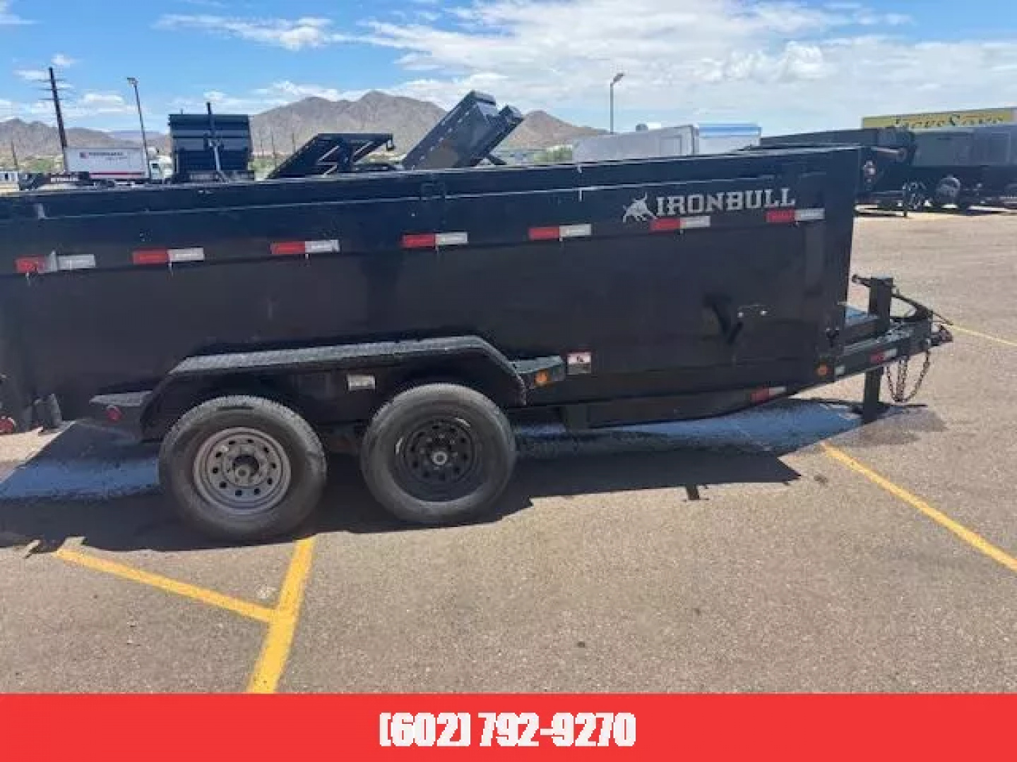 Used 2023 Iron Bull 14x83 IronBull, Tandem Axle, 15K GVWR, 36" Sides Other Trailer