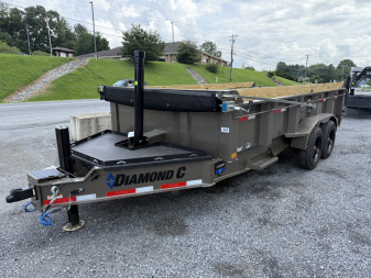 New 2026 Diamond C Lpt208 Dump Trailer 82”x16’ pacesetter edition hydro jack
