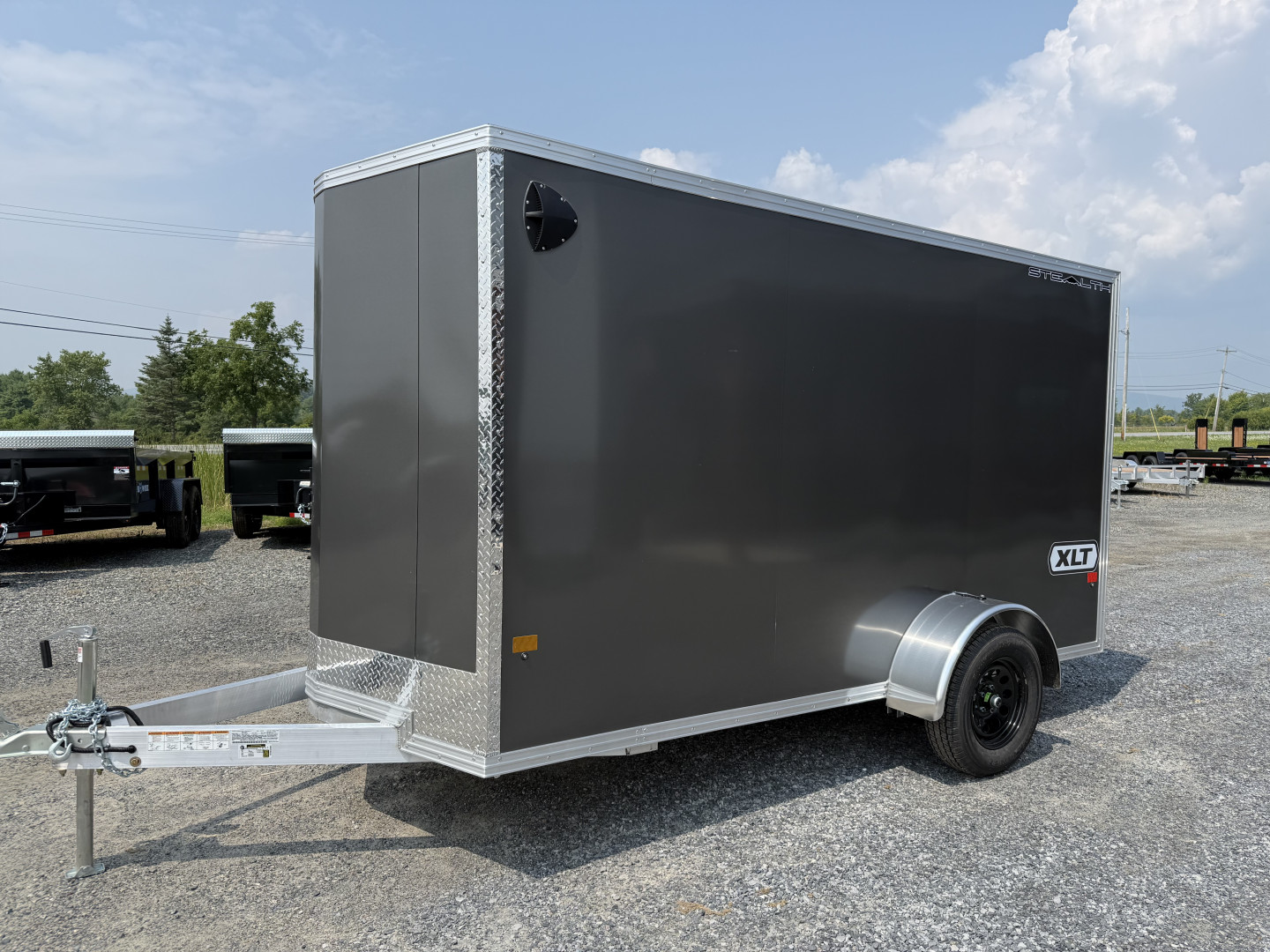 New 2026 ALCOM 6 X 12 STEALTH XLT PRO Cargo / Enclosed Trailer