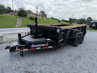 New 2026 Diamond C LPT207 Dump Trailer 14’ PACESETTER EDITION HYDRO JACK