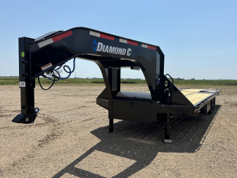 New 2026 Diamond C Trailers FMAX210HDT Flatbed Trailer