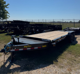 New 2026 Big Tex Trailers 14EH-22D3A-MRBK Equipment Trailer