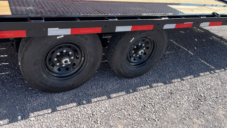New 2026 RawMaxx 40'X102" FDX FLAT DECK GOOSENECK Flatbed Trailer