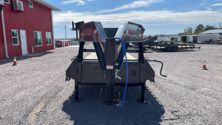 New 2026 RawMaxx 40'X102" FDX FLAT DECK GOOSENECK Flatbed Trailer