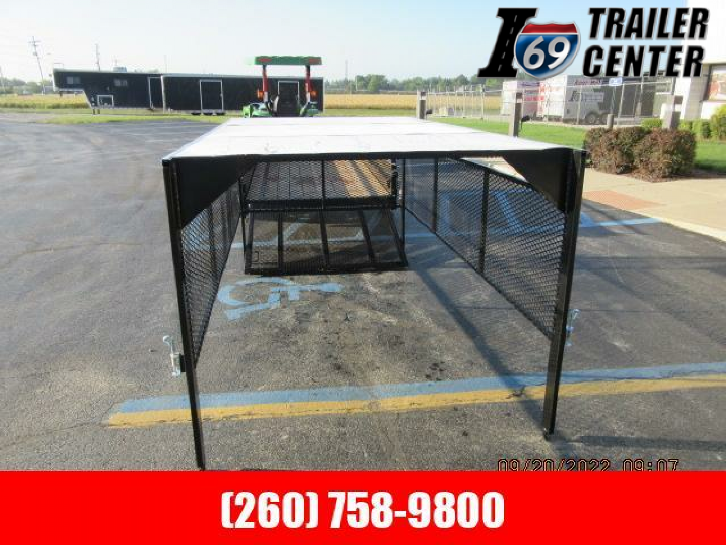 New 2022 Sure-Trac 5 x 10 Steel High Side Trailer  3K Idler