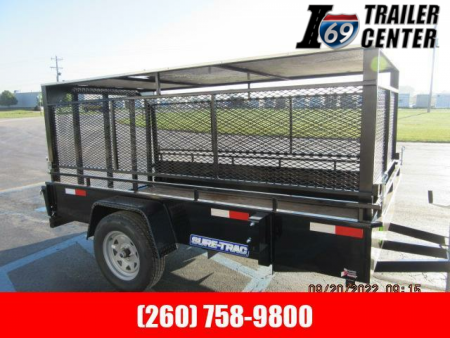 New 2022 Sure-Trac 5 x 10 Steel High Side Trailer  3K Idler