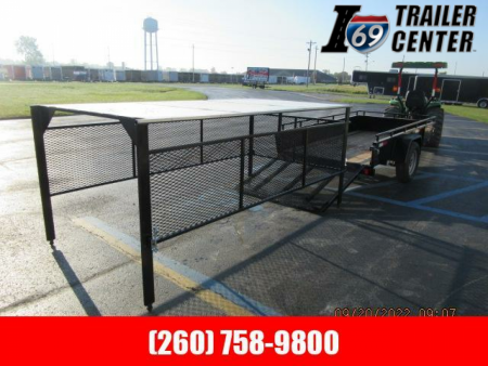 New 2022 Sure-Trac 5 x 10 Steel High Side Trailer  3K Idler