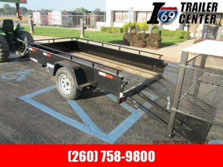 New 2022 Sure-Trac 5 x 10 Steel High Side Trailer  3K Idler