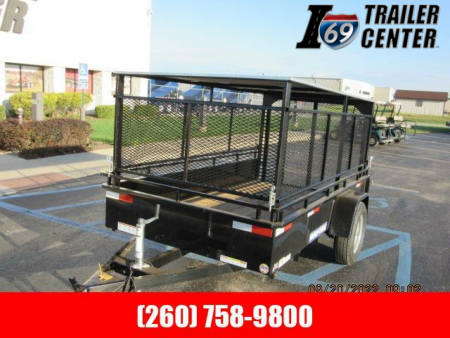 New 2022 Sure-Trac 5 x 10 Steel High Side Trailer  3K Idler