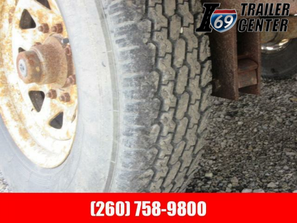 Used 2003 20+4 14K gvwr deckover pintle Equipment Trailer