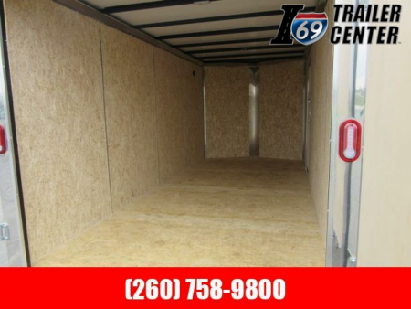 New 2022 Sure-Trac 7 x 16 REAR DOUBLE DOORS Pro Series Enclosed Wedge Cargo Trailer  TA 7K