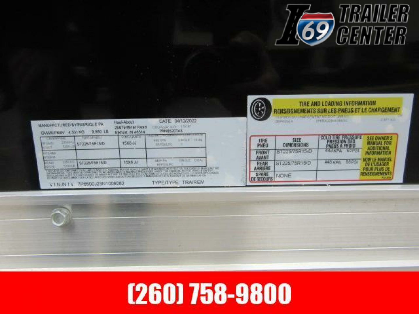 New 2022 Haul-About Panther 8.5'x20' Enclosed Cargo Trailer