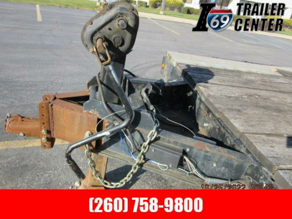 Used 2000 TRI-AXLE BUMPER PULL  Equipment Trailer