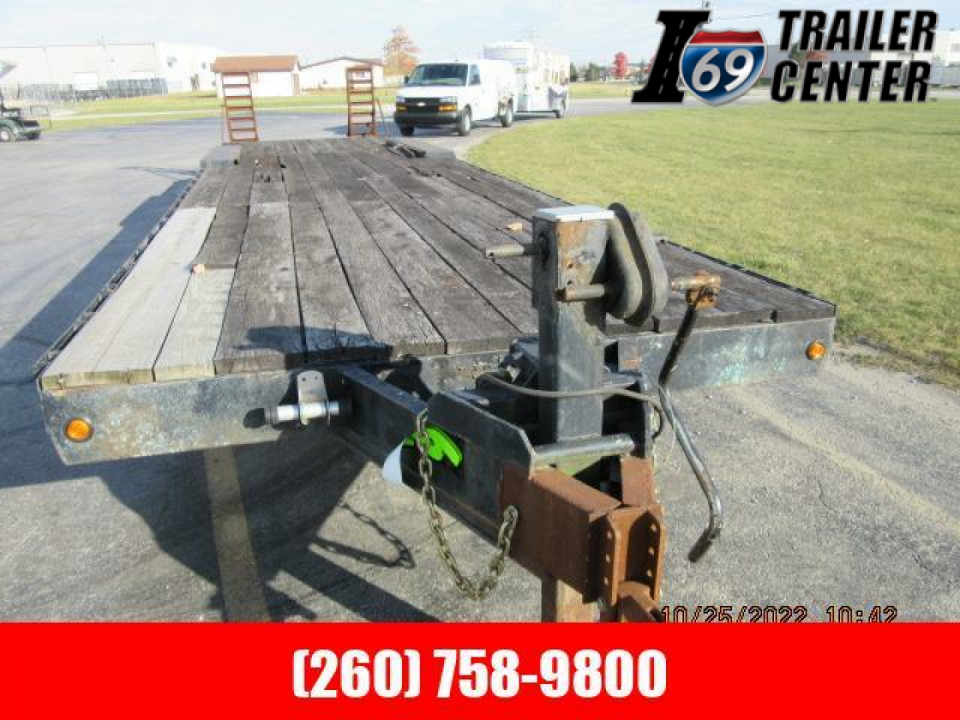 Used 2000 TRI-AXLE BUMPER PULL  Equipment Trailer