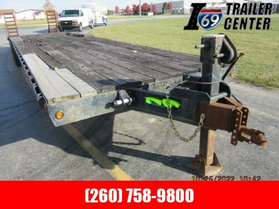 Used 2000 TRI-AXLE BUMPER PULL  Equipment Trailer