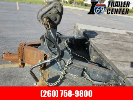 Used 2000 TRI-AXLE BUMPER PULL  Equipment Trailer