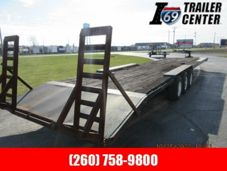 Used 2000 TRI-AXLE BUMPER PULL  Equipment Trailer
