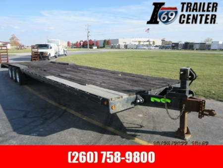 Used 2000 TRI-AXLE BUMPER PULL  Equipment Trailer