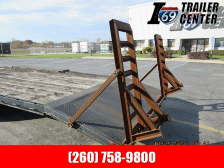 Used 2000 TRI-AXLE BUMPER PULL  Equipment Trailer