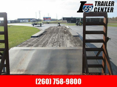 Used 2000 TRI-AXLE BUMPER PULL  Equipment Trailer