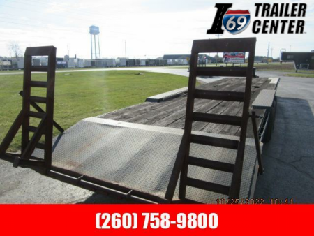 Used 2000 TRI-AXLE BUMPER PULL  Equipment Trailer
