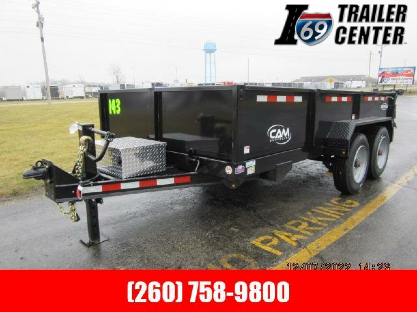 New 2023 Cam Superline P16714LP-HLO Dump Trailer