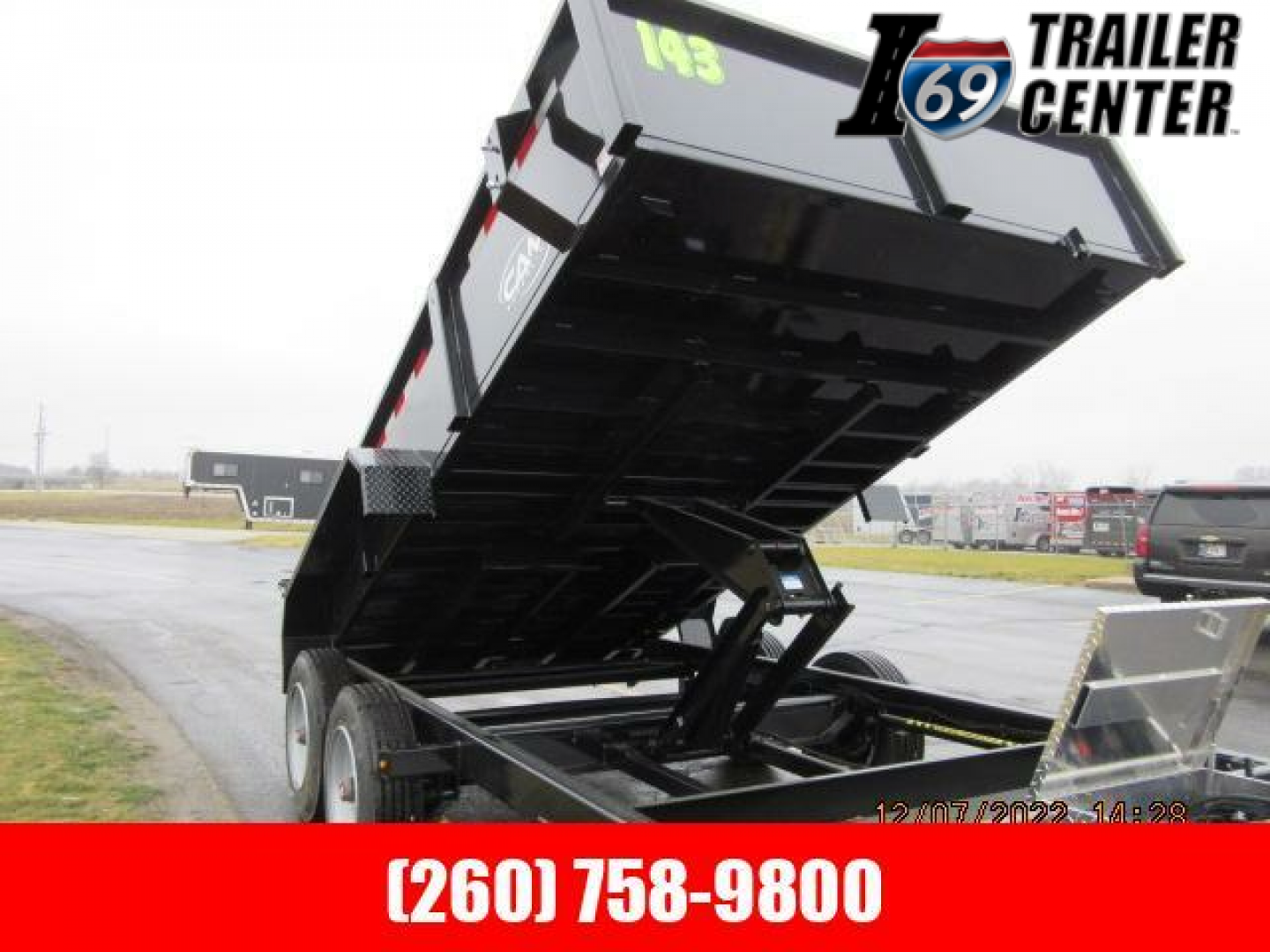 New 2023 Cam Superline P16714LP-HLO Dump Trailer for sale in Markle, IN