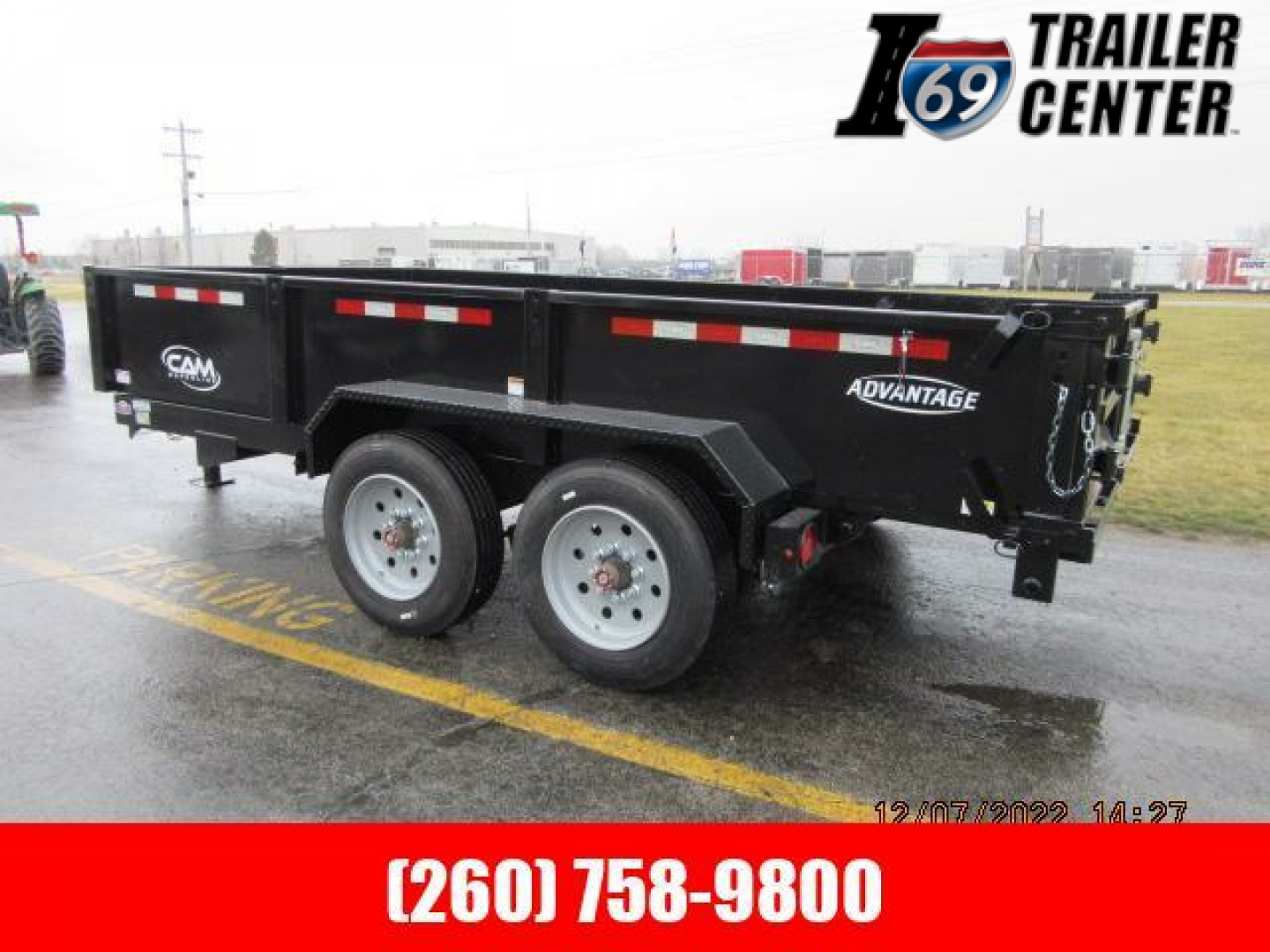 New 2023 Cam Superline P16714LP-HLO Dump Trailer