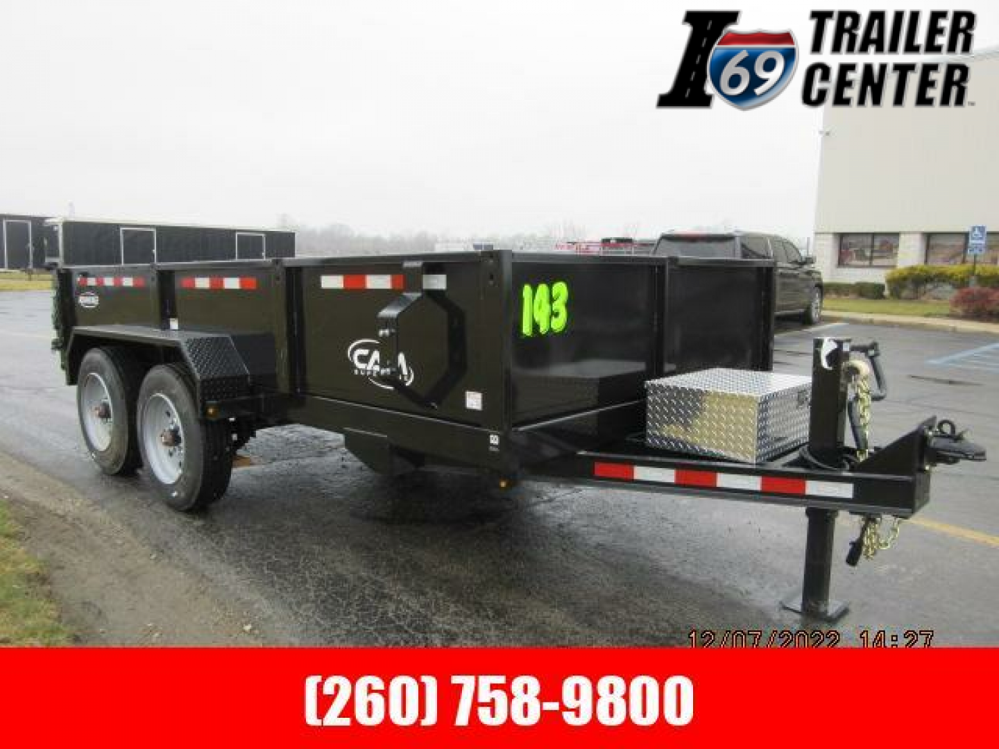 New 2023 Cam Superline P16714LP-HLO Dump Trailer
