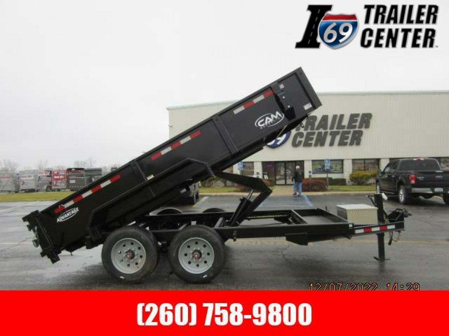New 2023 Cam Superline P16714LP-HLO Dump Trailer