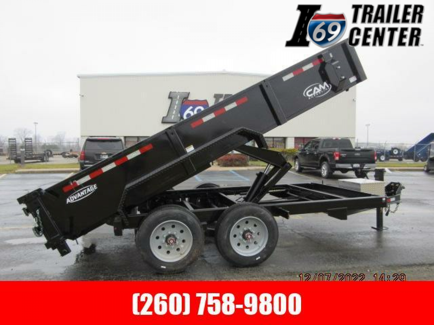 New 2023 Cam Superline P16714LP-HLO Dump Trailer
