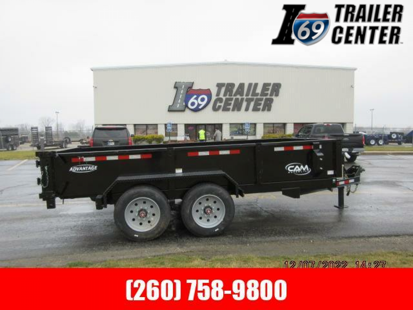 New 2023 Cam Superline P16714LP-HLO Dump Trailer for sale in Markle, IN