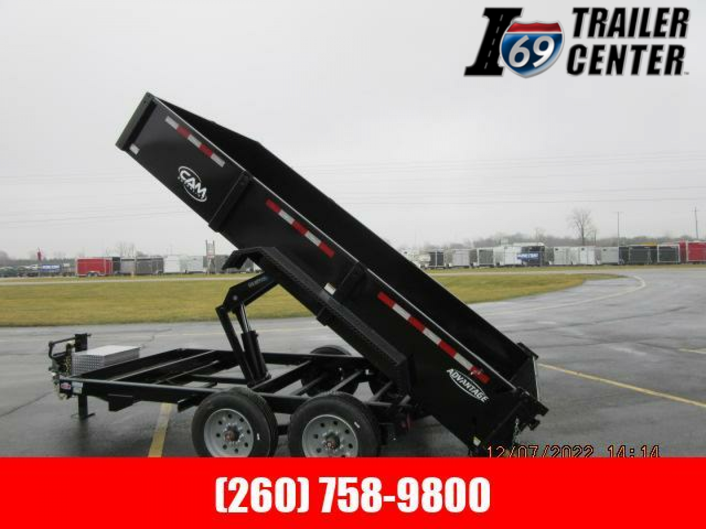 New 2023 Cam Superline P16714LP-HLO Dump Trailer