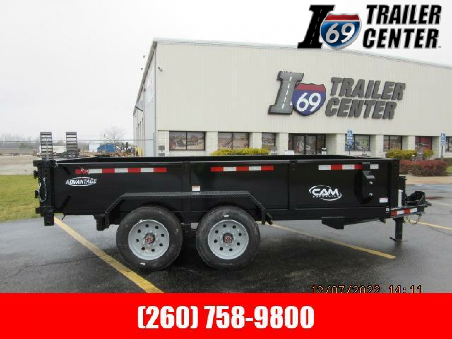 New 2023 Cam Superline P16714LP-HLO Dump Trailer