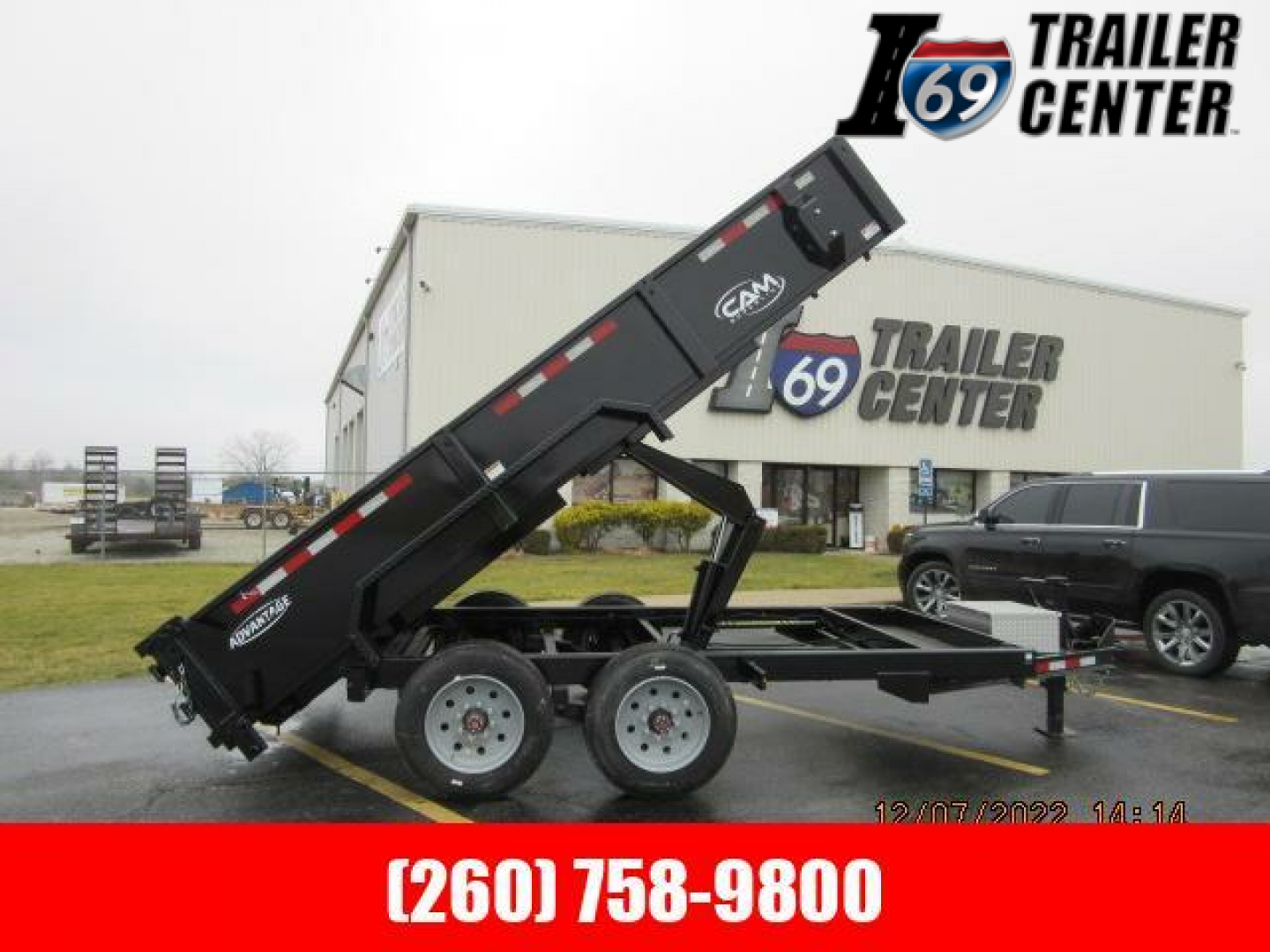 New 2023 Cam Superline P16714LP-HLO Dump Trailer