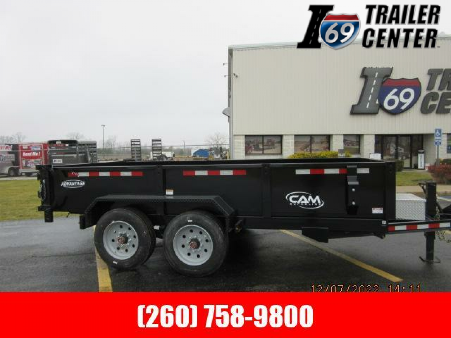 New 2023 Cam Superline P16714LP-HLO Dump Trailer