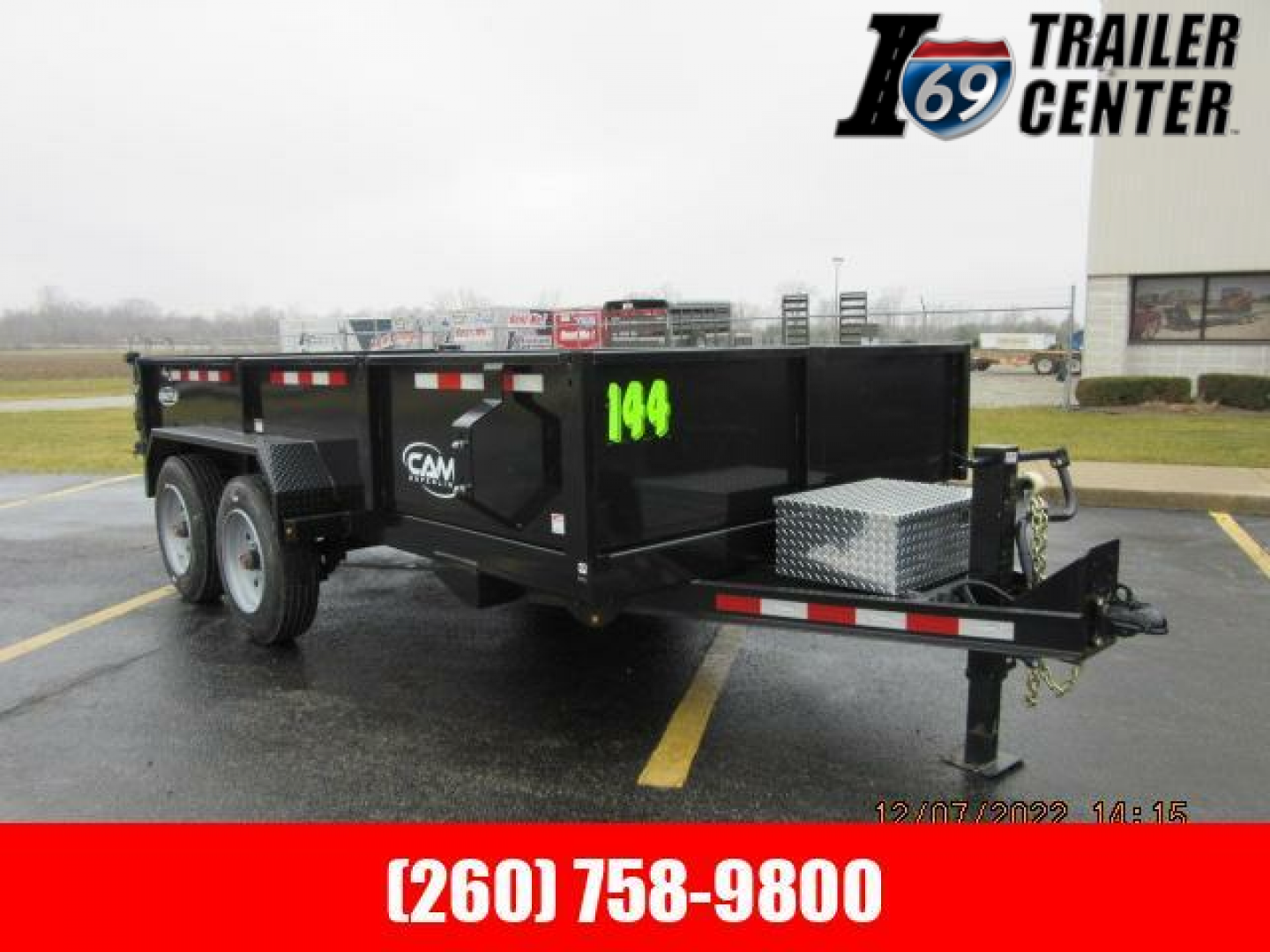 New 2023 Cam Superline P16714LP-HLO Dump Trailer