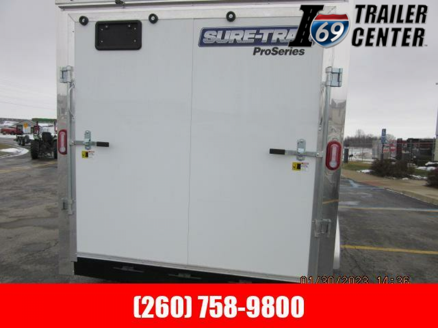 New 2023 Sure-Trac 7 x 14 Pro Series Enclosed Wedge Cargo Trailer  TA 7K