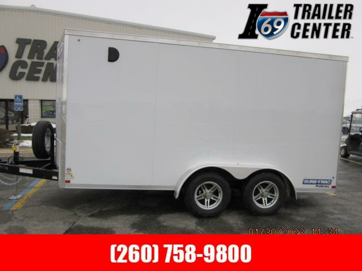 New 2023 Sure-Trac 7 x 14 Pro Series Enclosed Wedge Cargo Trailer  TA 7K